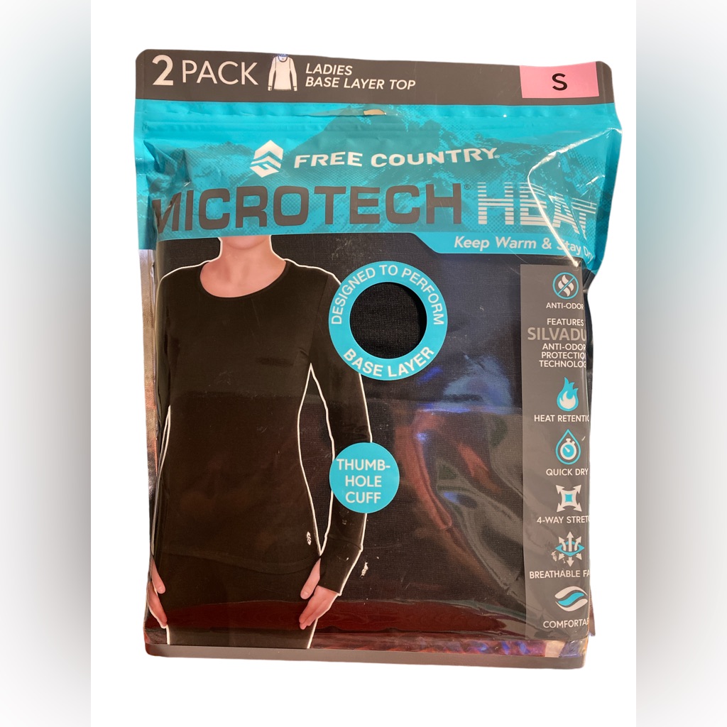 Net Free Country Tops Nwt, Base Layer 2 Pack, Top Size Small | Luxury Brand